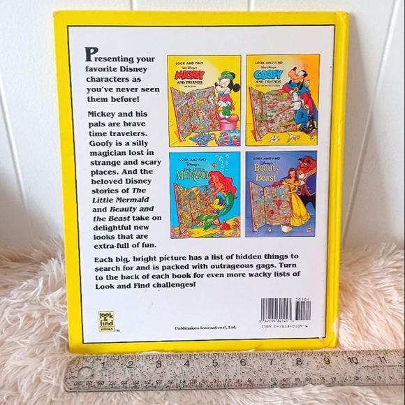 Vintage Disney Mickey And Friends Look And Find - Picture 2 of 7